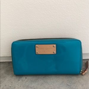 Kate Spade Blue Wallet